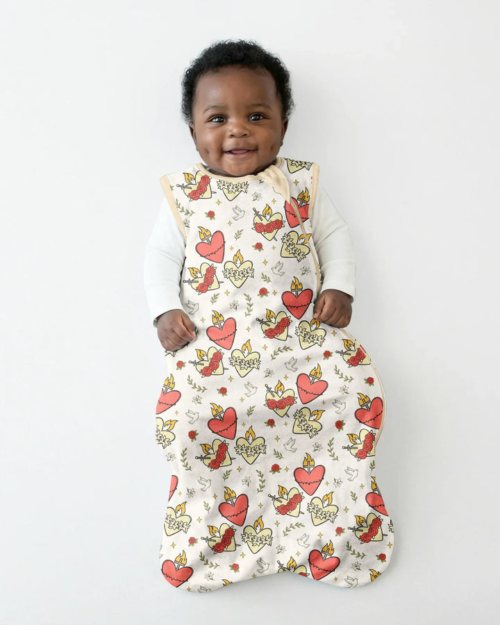 Three Sacred Hearts Bamboo Sleep Bag