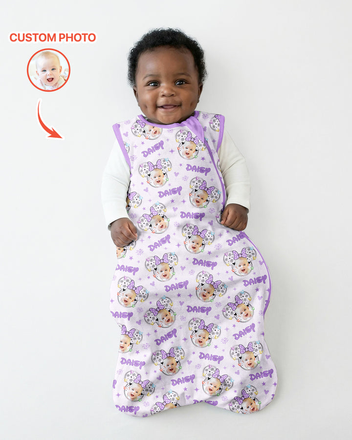 Custom Photo Little Princess Bamboo Sleep Bag