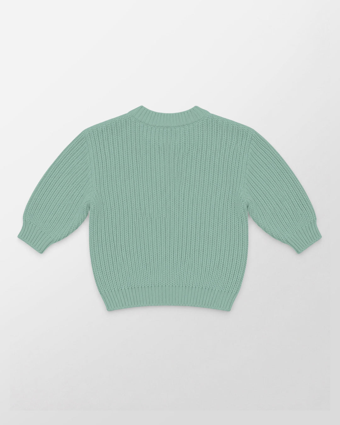 Embroidered Baby Name Bamboo Knit Sweater Bubble