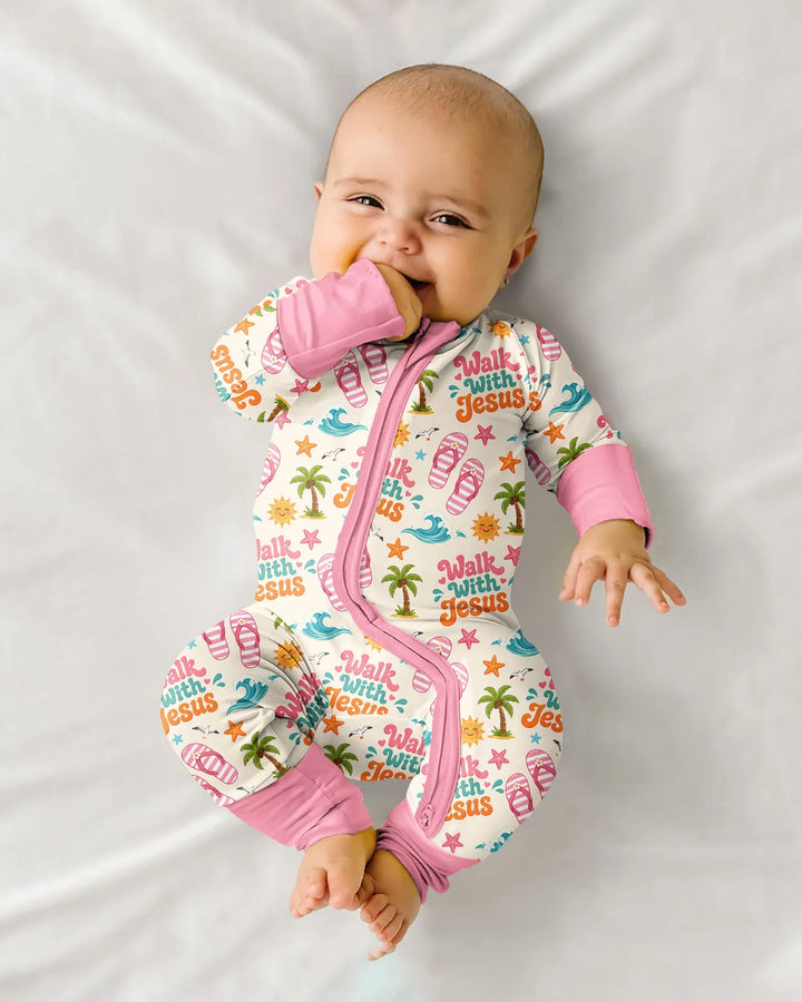 Gerippte Babykleidung mit individuellem Foto - Weich &amp; Skizzenhaft