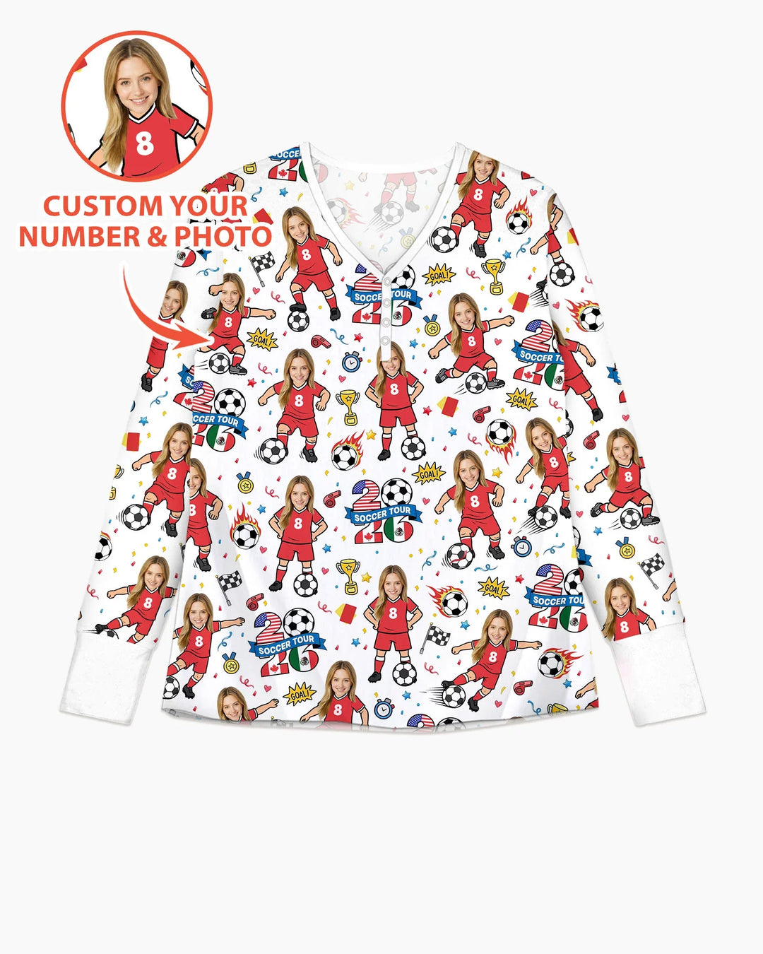 Vorlage Bambus Damen Pyjama Set