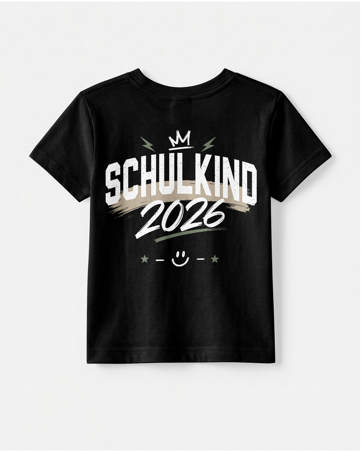 Custom Name First Day of School 2026 Bamboo Crewneck T-Shirt