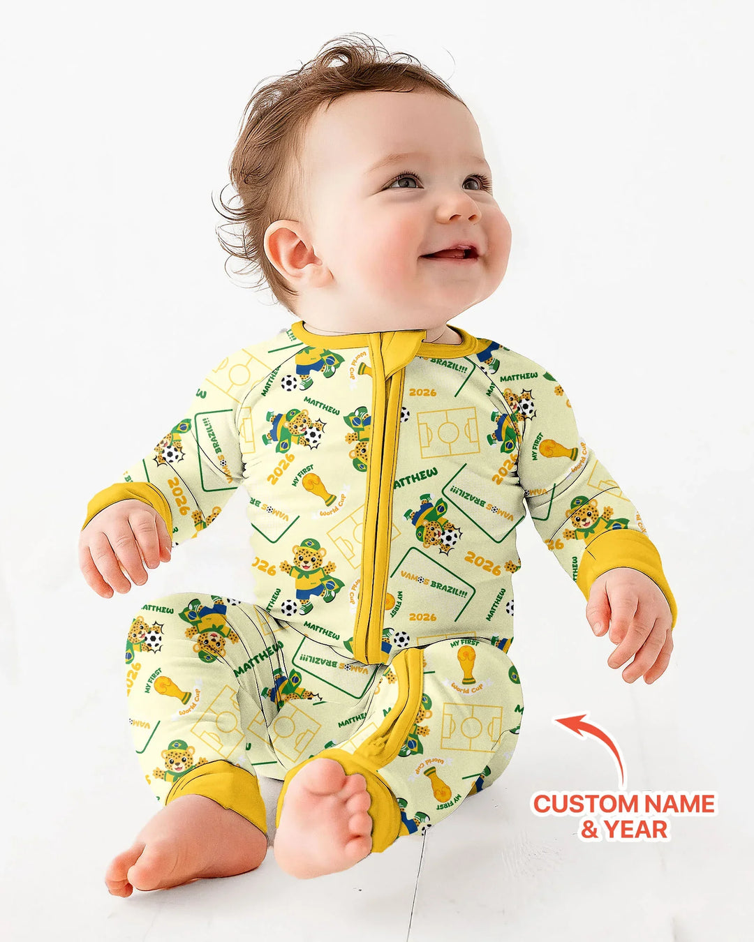 Gerippte Babykleidung mit individuellem Foto - Weich &amp; Skizzenhaft