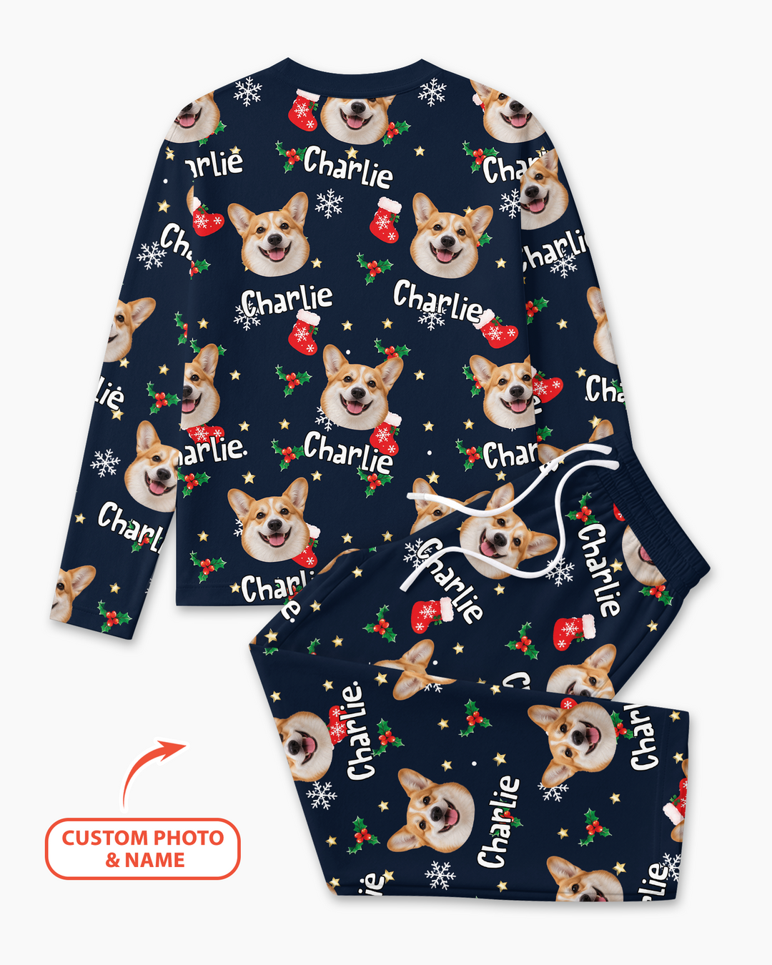 My Furry Christmas Bamboo Men's Pajama Set