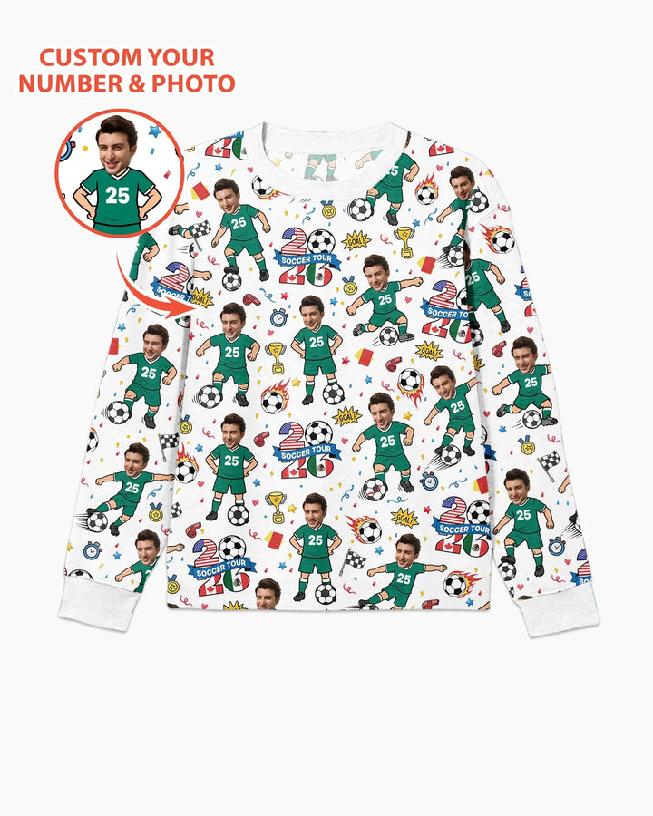 Soccer Tour 2026 Best Player Bamboo Men's Pajama Set