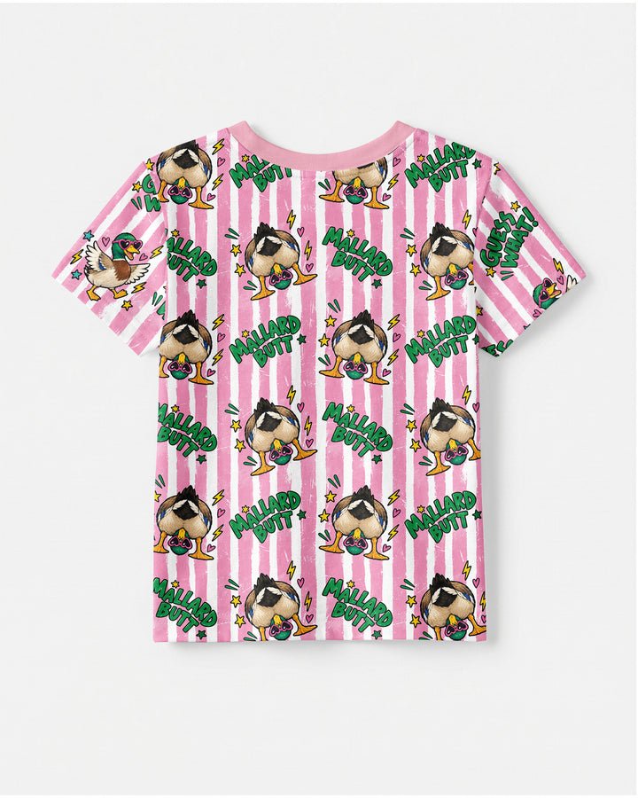 Guess What Mallard Butt Bamboo Crewneck T-Shirt