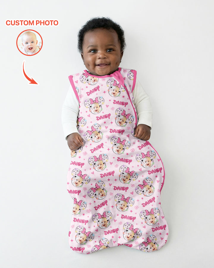 Custom Photo Little Princess Bamboo Sleep Bag