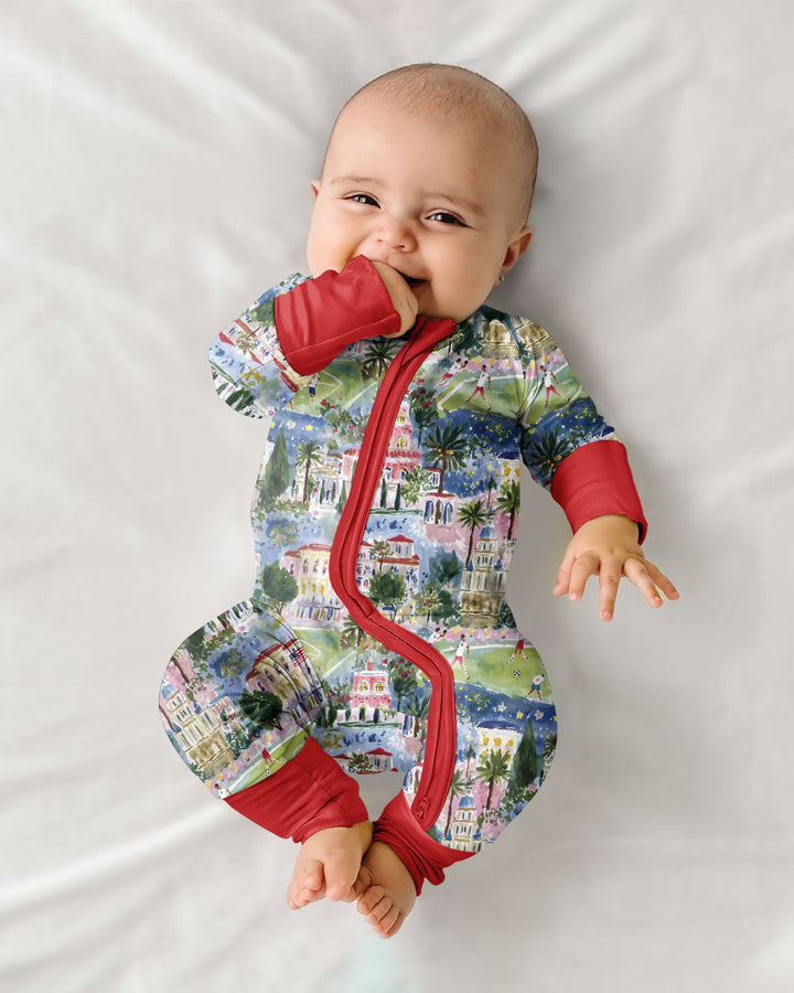 Gerippte Babykleidung mit individuellem Foto - Weich &amp; Skizzenhaft