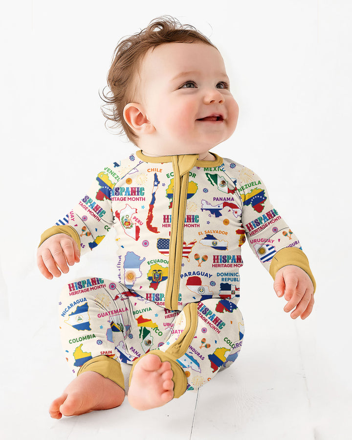 Gerippte Babykleidung mit individuellem Foto - Weich &amp; Skizzenhaft