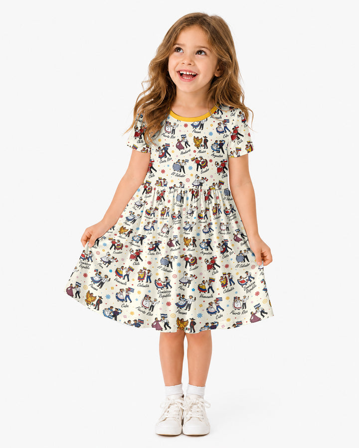 Plantilla Vestido de Bambú Twirl