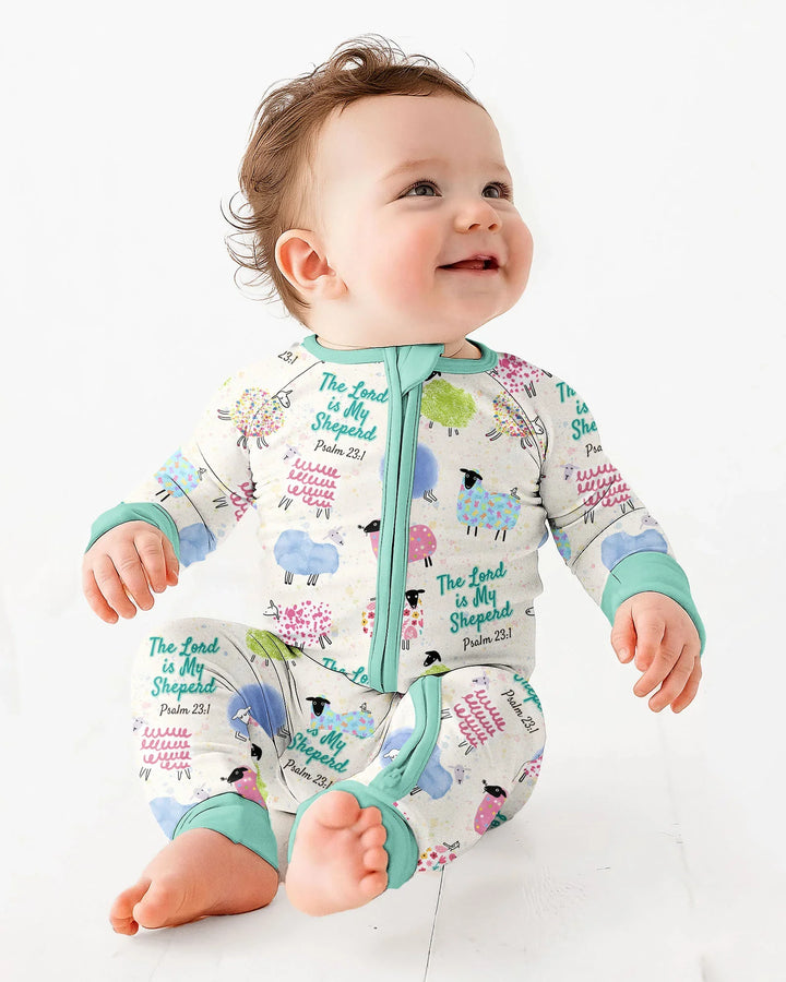 The Lord Is My Shepherd Psalm 23 Bamboo Convertible Zippy