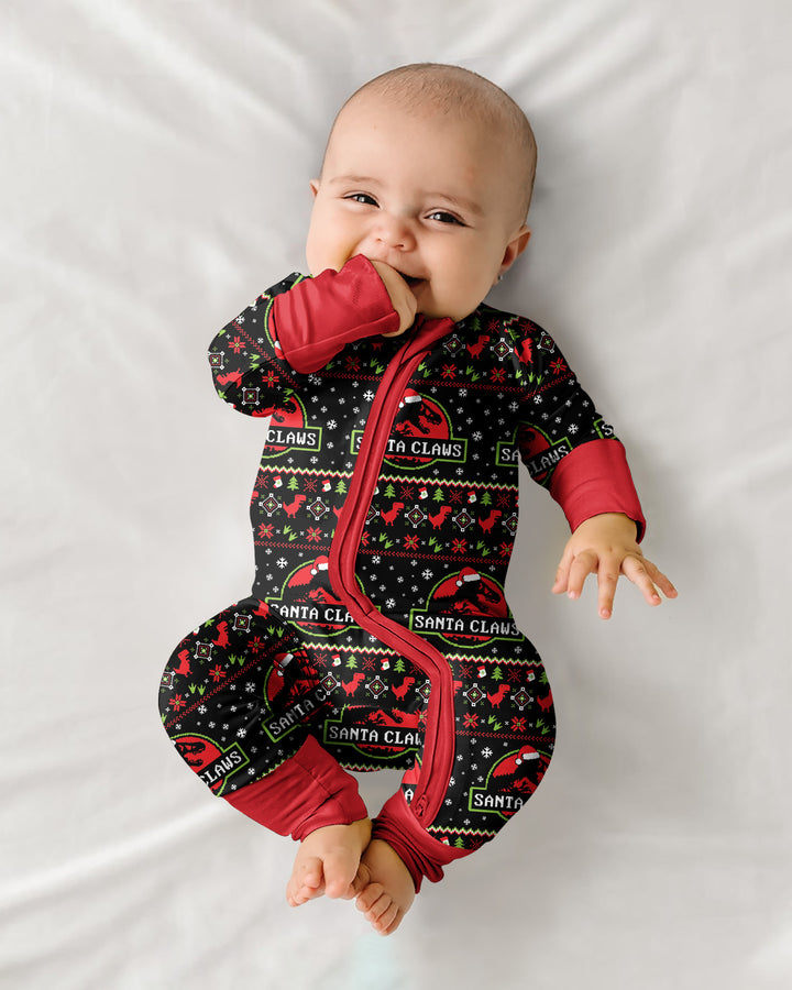 Santa Claws Christmas Bamboo Convertible Zippy