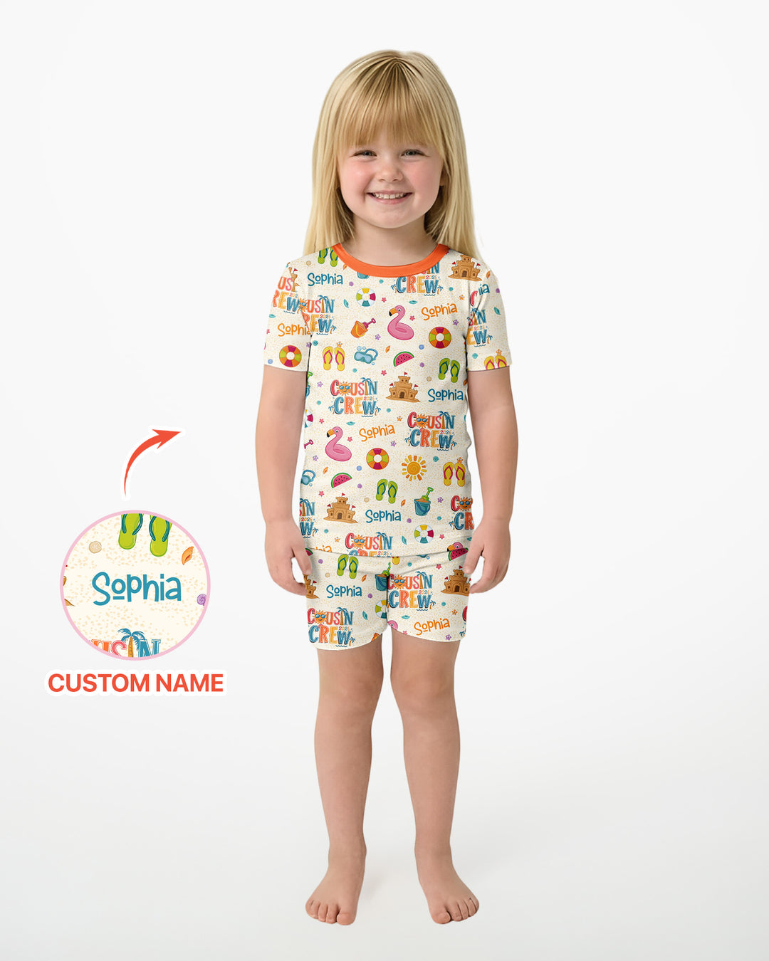 Conjunto de Pijama de Dos Piezas de Bambú con Mangas Cortas y Pantalones Cortos