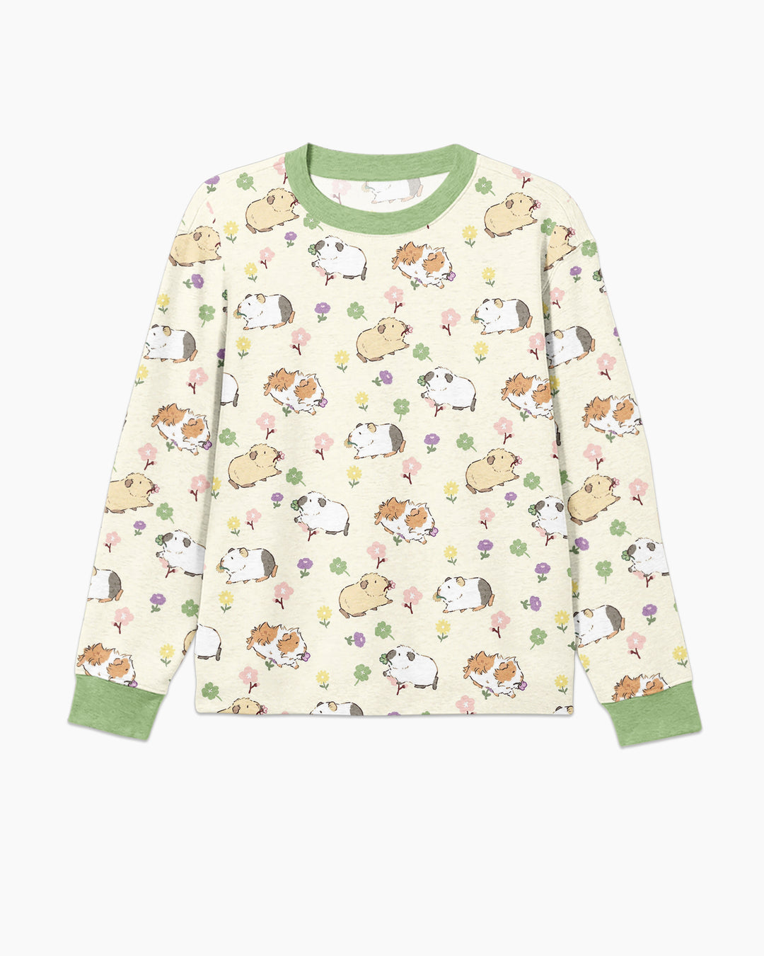 Guinea Pig Garden Bamboo Men's Pajama Set