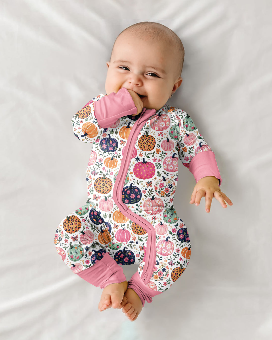 Gerippte Babykleidung mit individuellem Foto - Weich &amp; Skizzenhaft