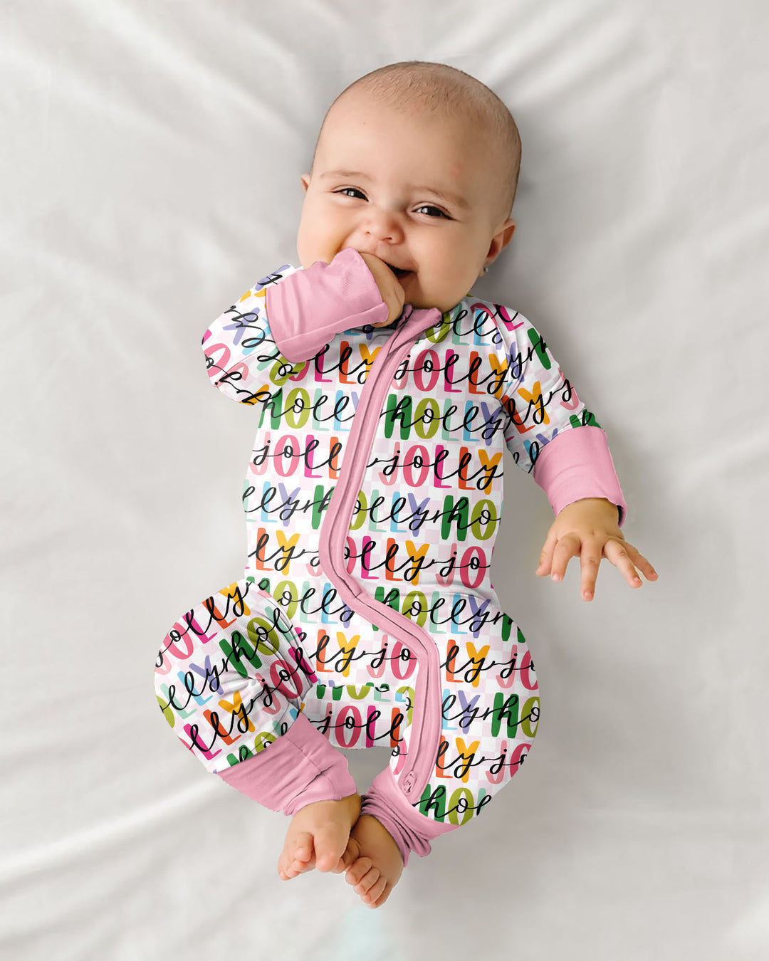 Colorful Holly Jolly Bamboo Convertible Zippy