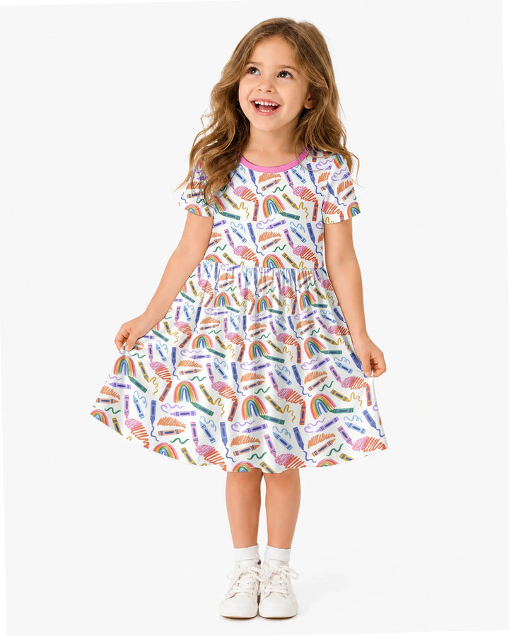 Plantilla Vestido de Bambú Twirl