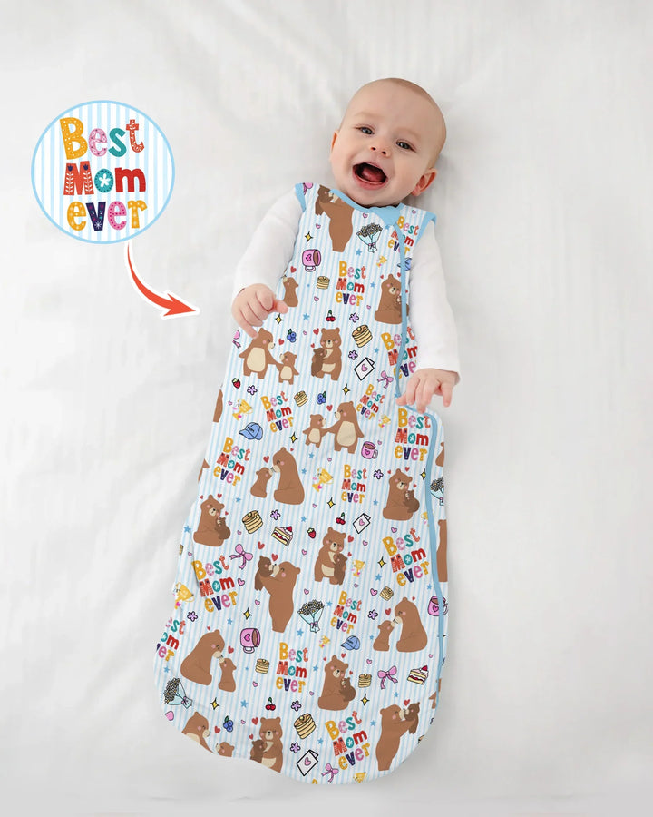 Best Mama Bear Ever Family Matching Bamboo Sleep Bag