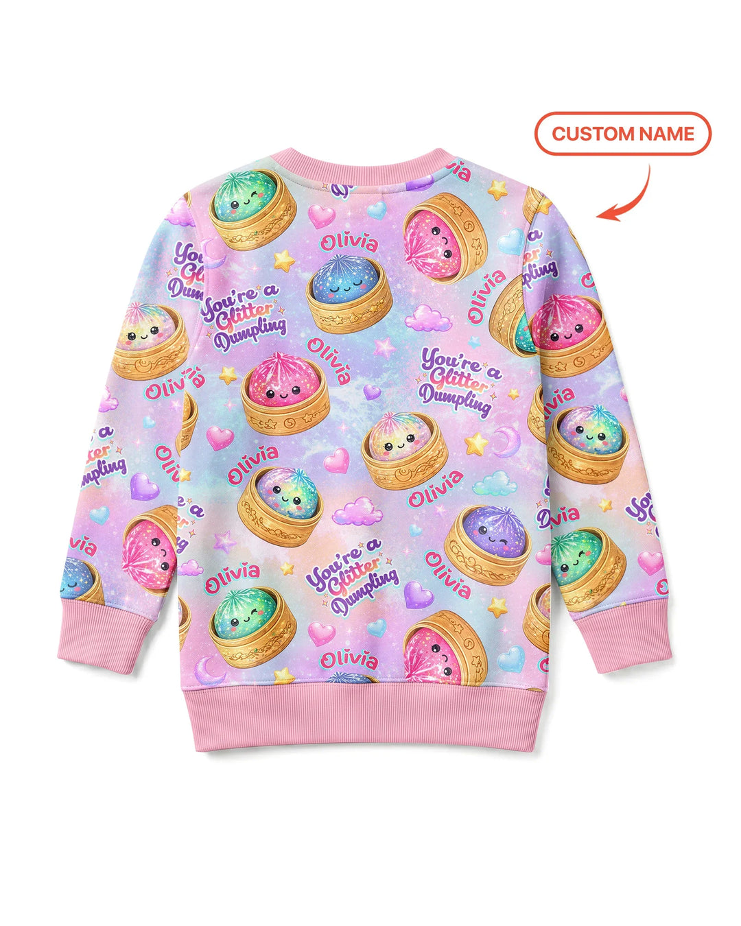 Maßgeschneiderter Bambus Rundhals-Sweatshirt