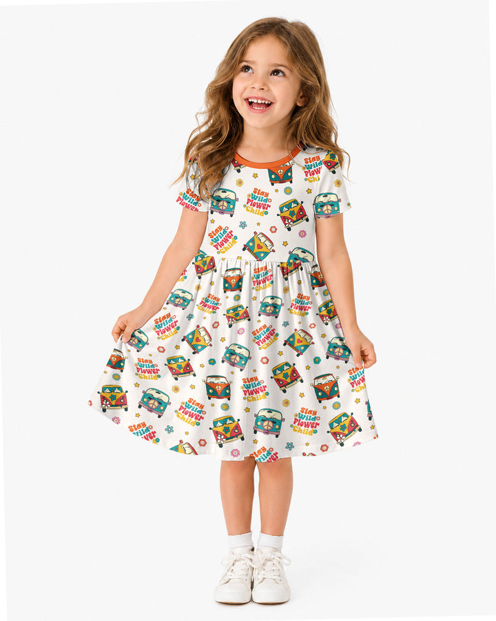 Plantilla Vestido de Bambú Twirl