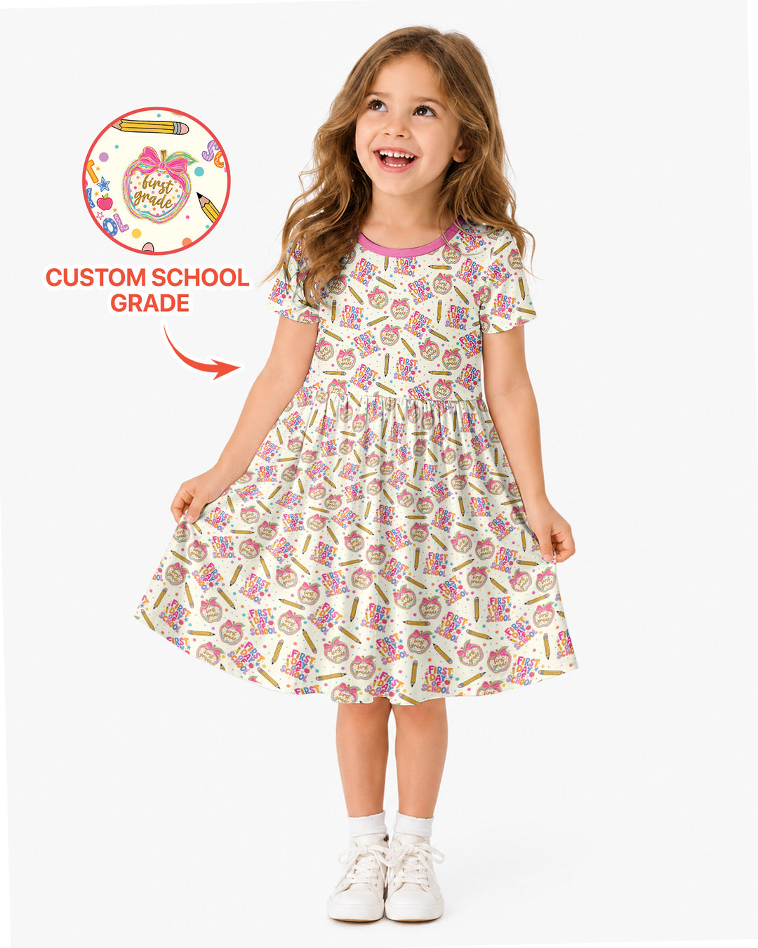 Vorlage Bambus Twirl Kleid