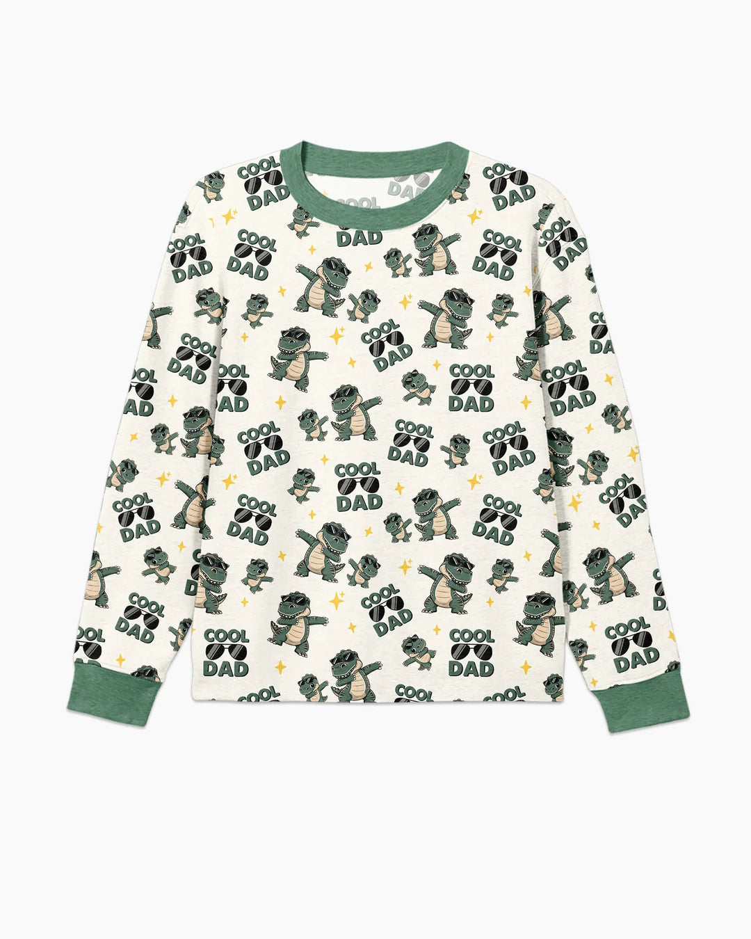 Cool Dino Daddy & Me Matching Bamboo Men's Pajama Set