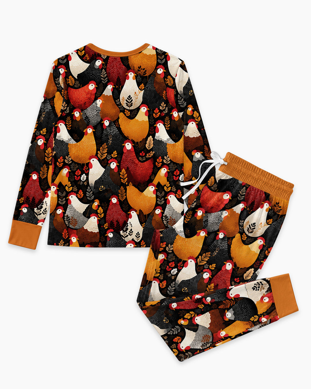 Chicken Coop Bamboo Women Pajama Set
