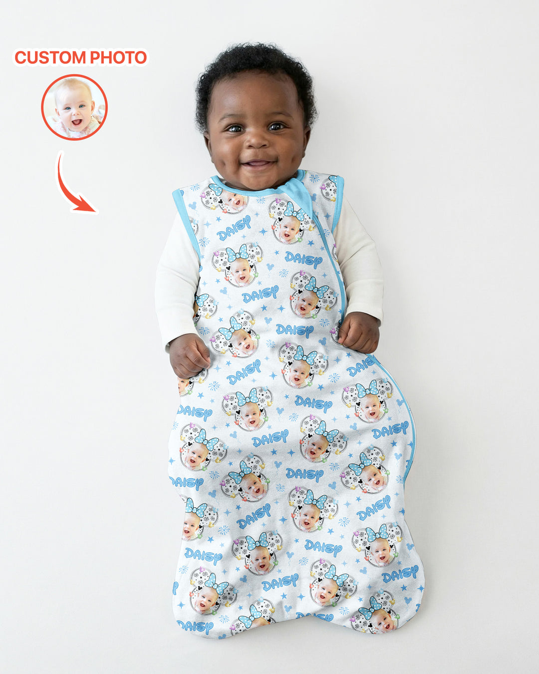 Custom Photo Little Princess Bamboo Sleep Bag
