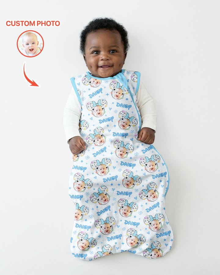 Custom Photo Little Princess Bamboo Sleep Bag