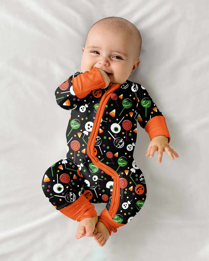 Halloween Lolipop I'm Just Here For The Candy Bamboo Convertible Zippy