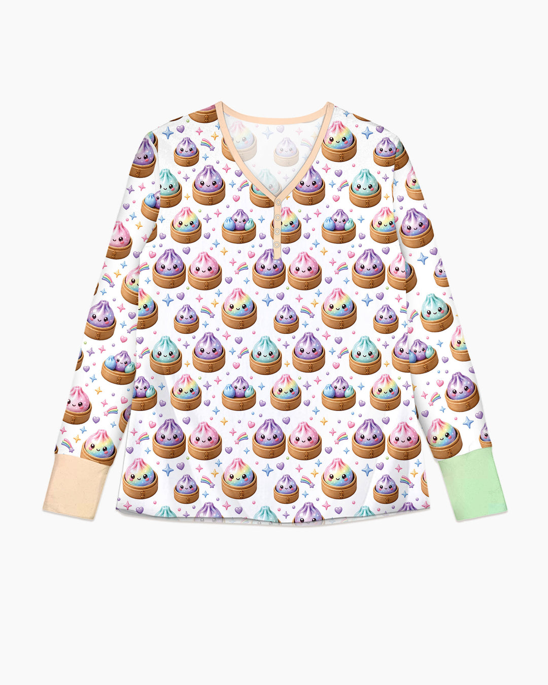 Vorlage Bambus Damen Pyjama Set