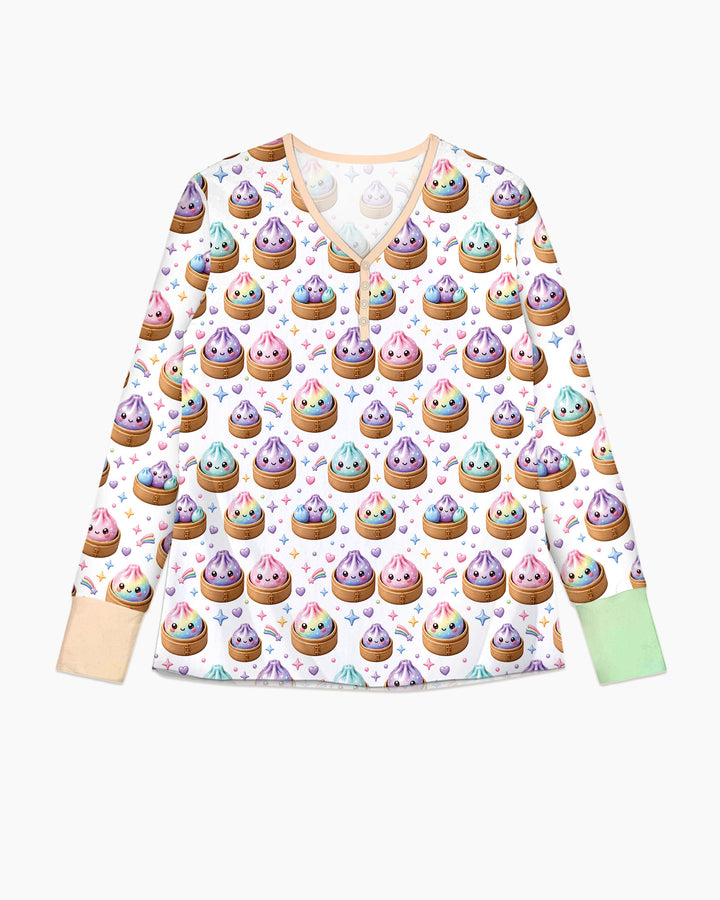 Vorlage Bambus Damen Pyjama Set