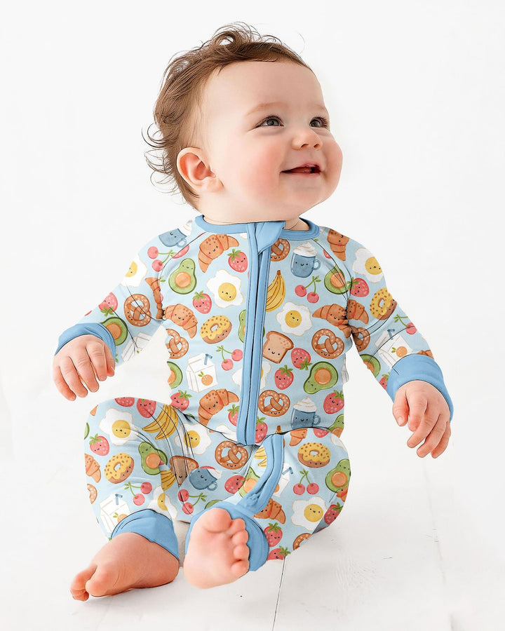 Breakfast Buddies Family Matching Bamboo Convertible Zippy