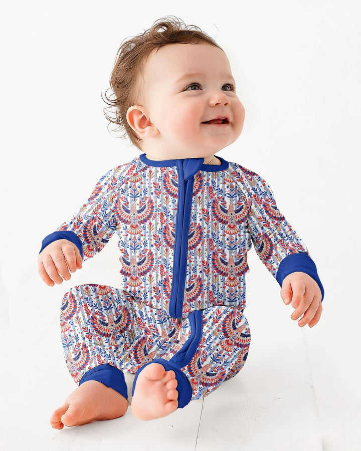 Patriotic Eagle Bamboo Convertible Zippy