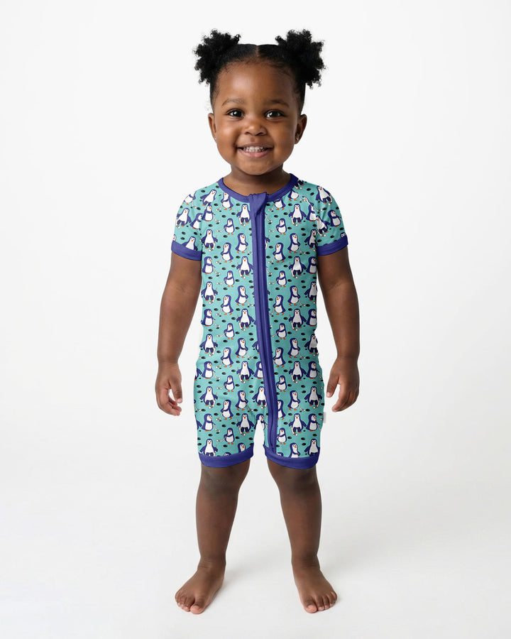 Penguin Hockey Bamboo Shorty Zippy