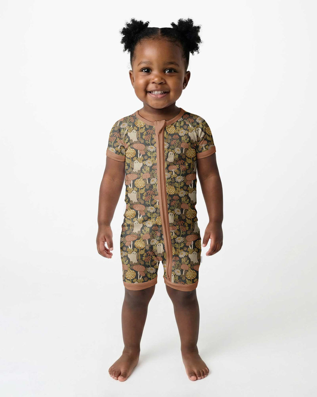 Ghost Garden Dark Autumn Bamboo Shorty Zippy