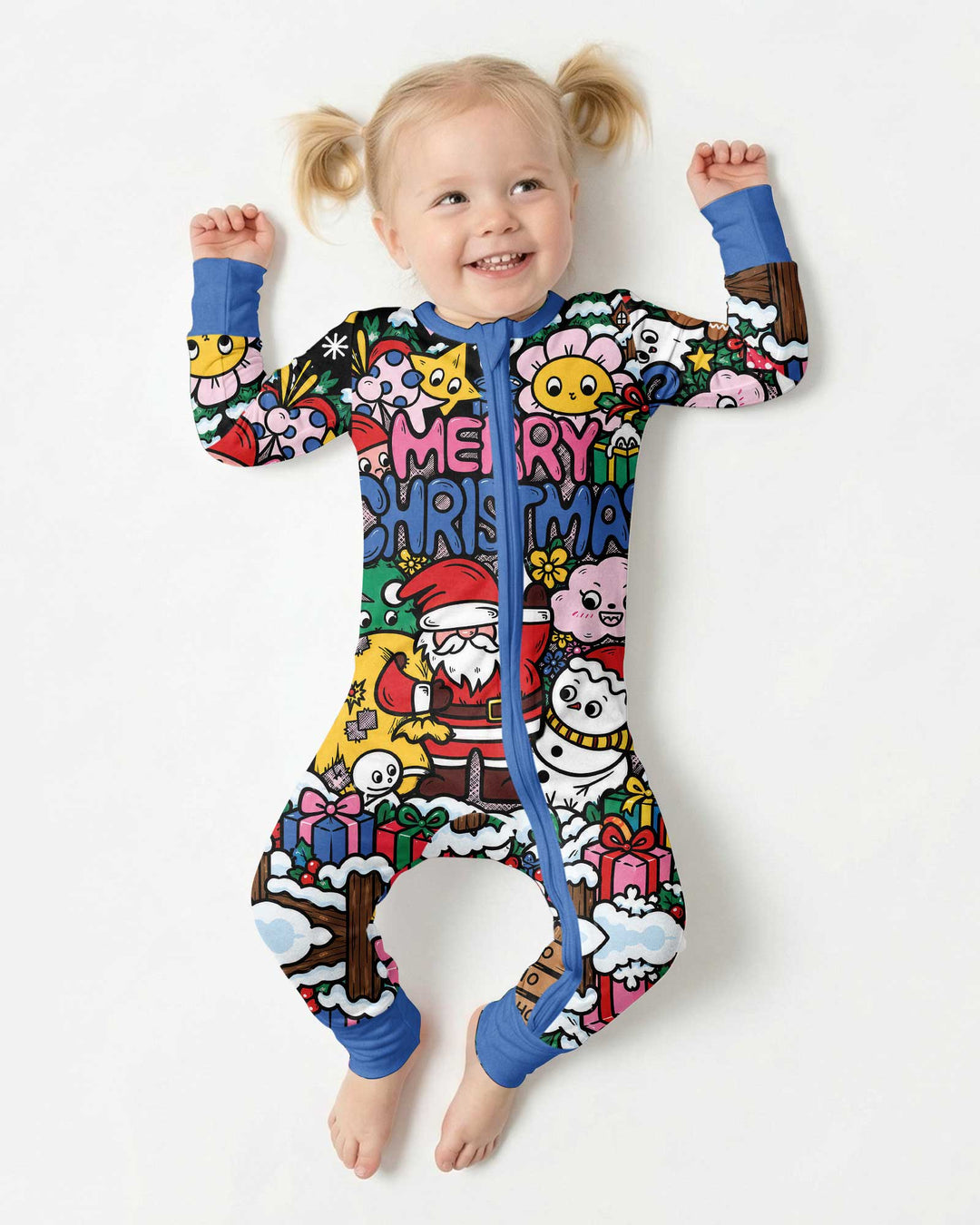 Merry Merry Christmas Bamboo Convertible Zippy