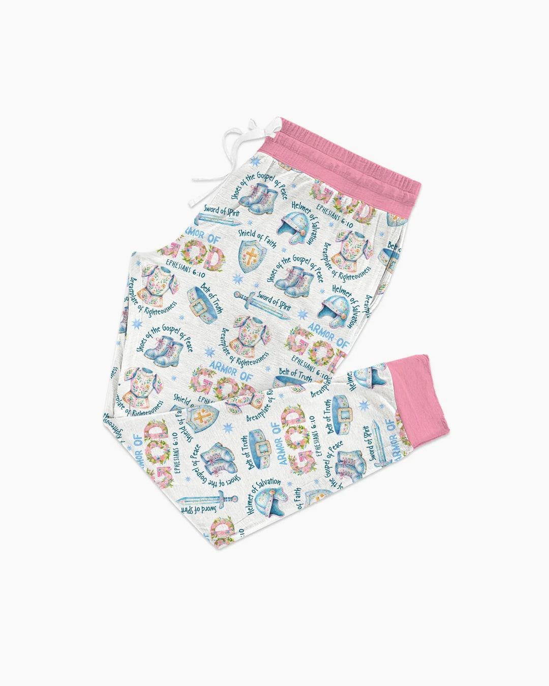 Put On The Full Armor Of God Bamboo Women Pajama Set