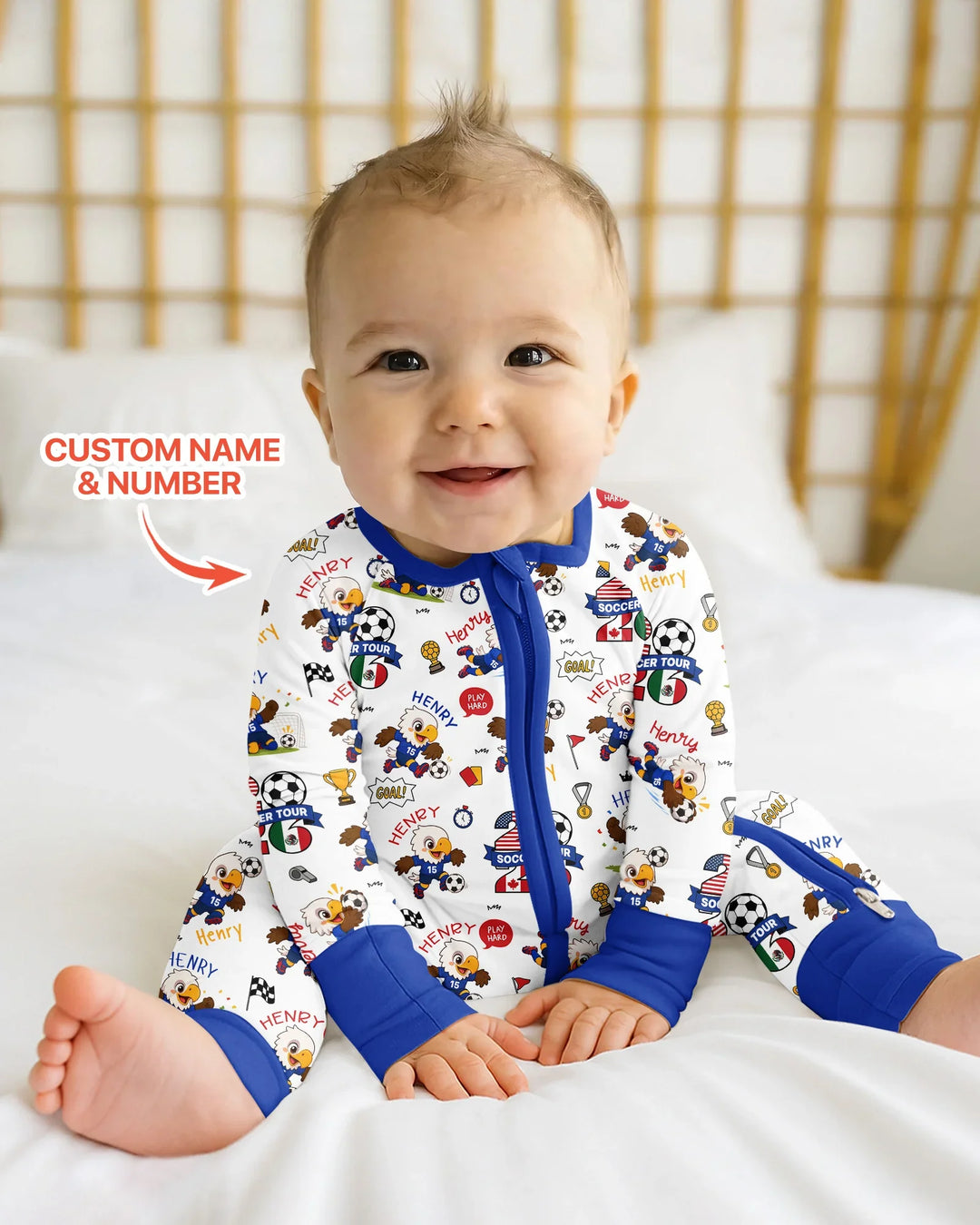 Gerippte Babykleidung mit individuellem Foto - Weich &amp; Skizzenhaft