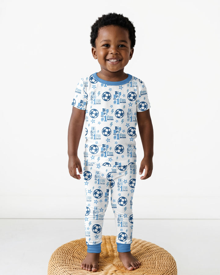 Zweiteiliges, kurzärmliges Pyjama-Set mit Marienkäfern