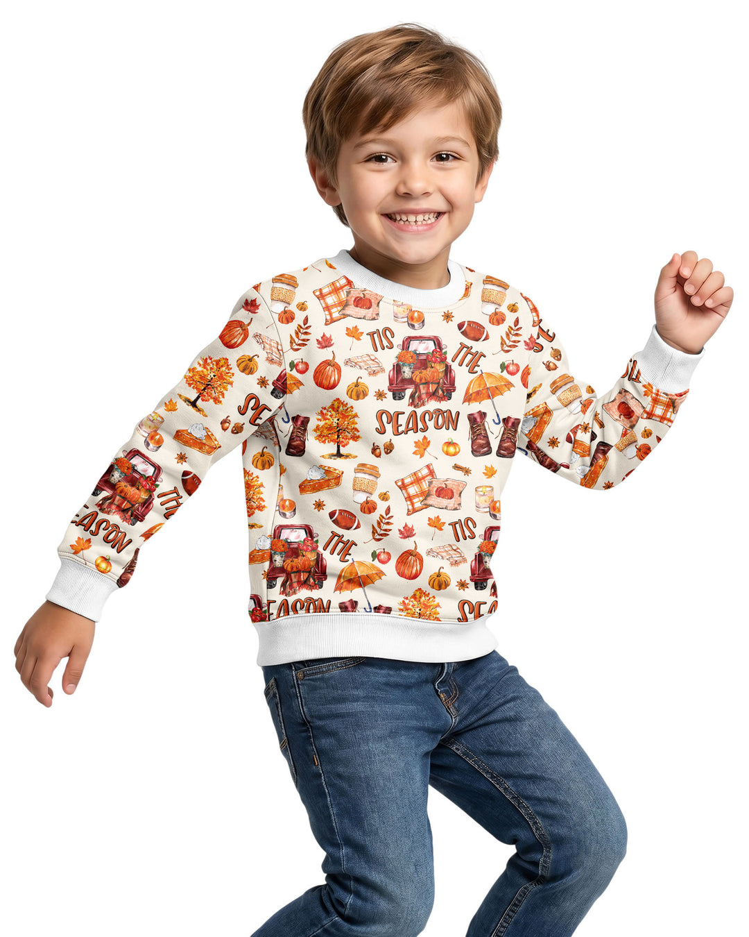 Fall Tis the Season Bamboo Crewneck Sweatshirt