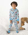 Best Bud Bark Family Matching Bamboo Two Piece Long Sleeve Pajama Set