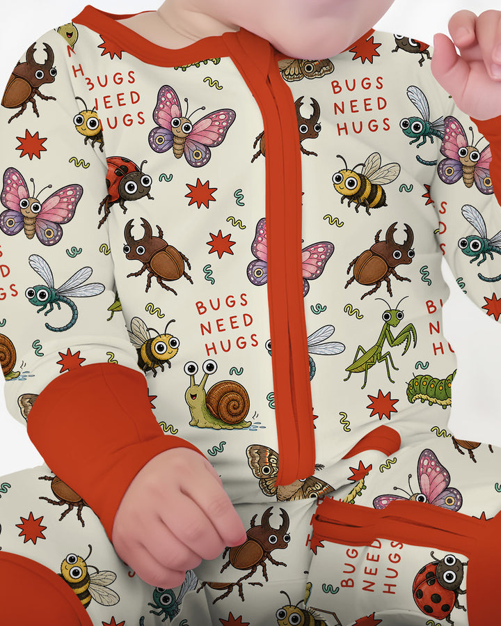 Bugs Need Hug Bamboo Convertible Zippy