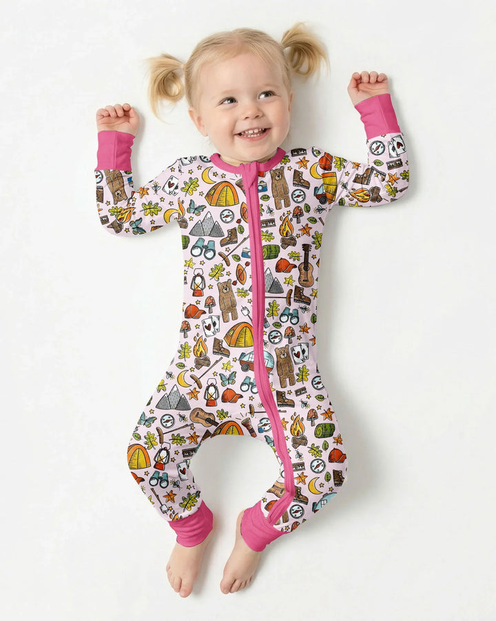 Funny Camper Family Matching Bamboo Convertible Zippy