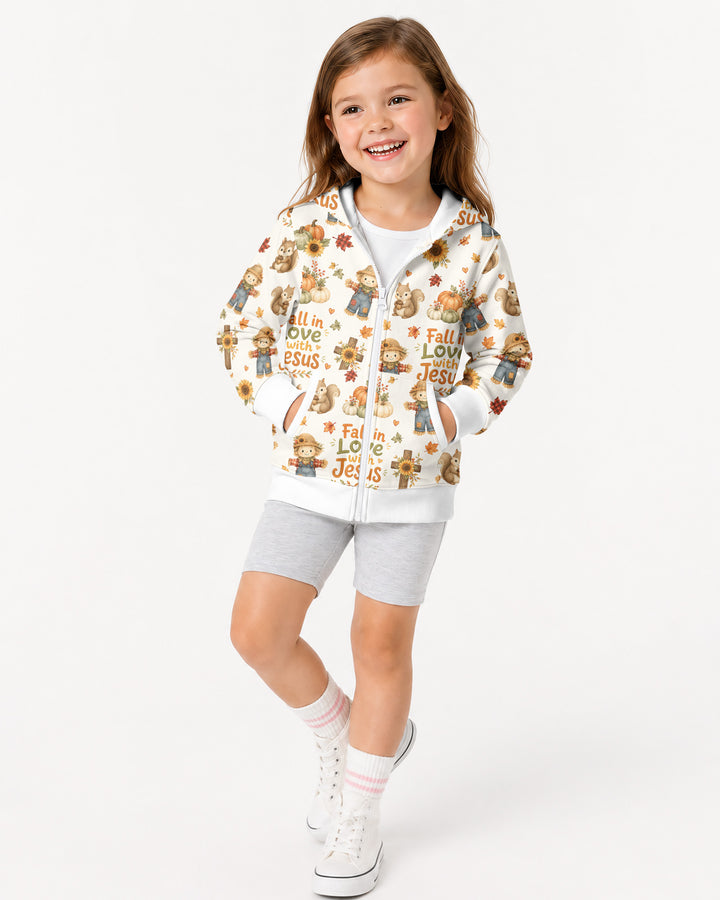 Fall For Jesus Bamboo Zip Hoodie