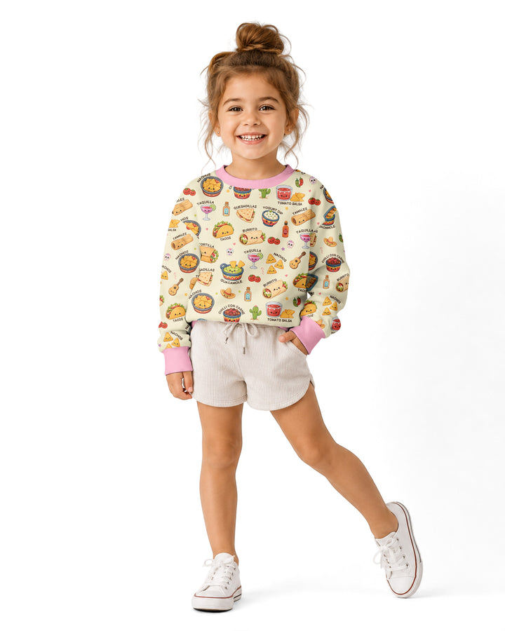Sweatshirt mit Rundhalsausschnitt aus Bambusfaser