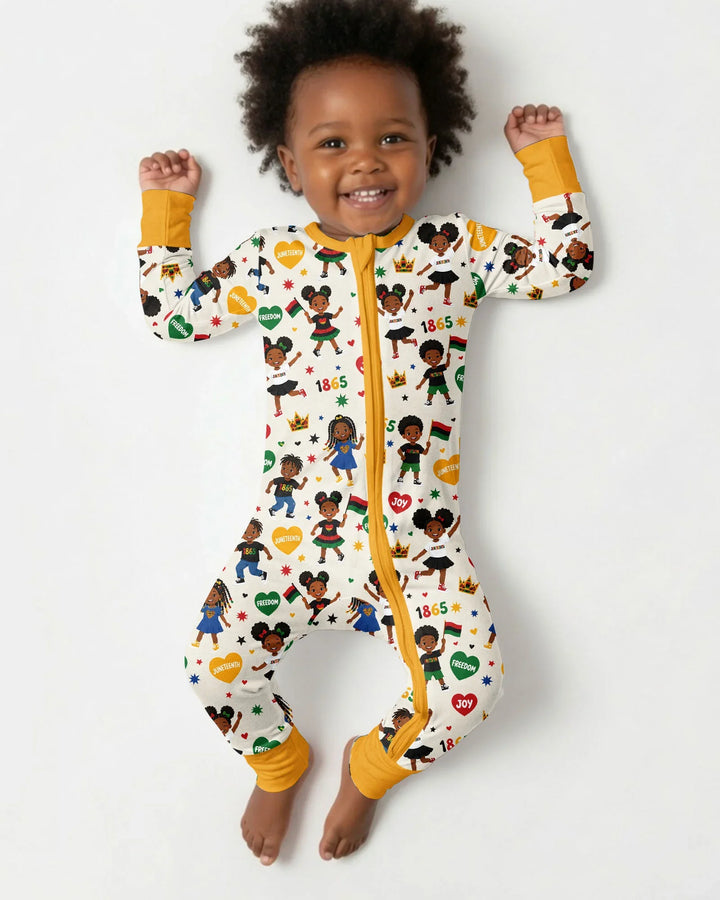 Celebrate Juneteenth Freedom Bamboo Convertible Zippy