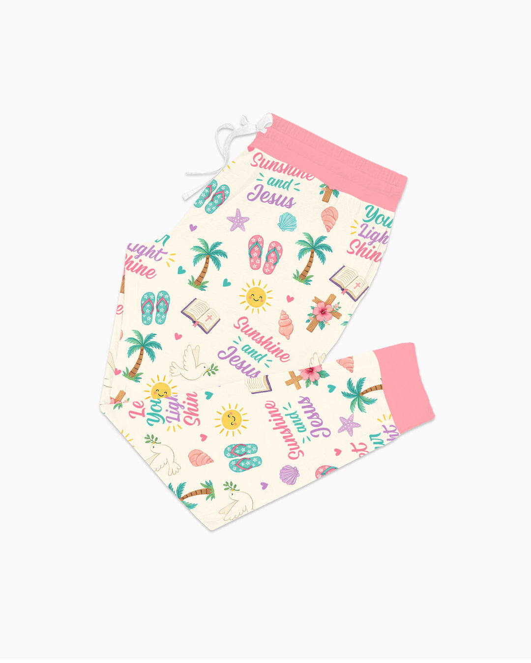 Sunshine and Jesus Summer VBS Bamboo Women Pajama Set