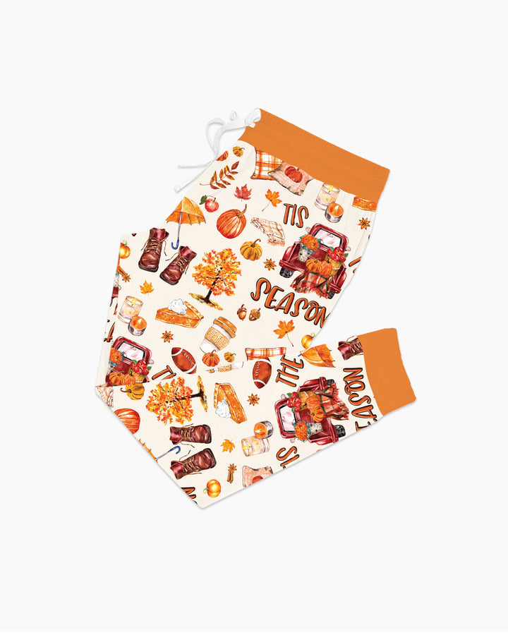 Plantilla de conjunto de pijama de mujer de bambú