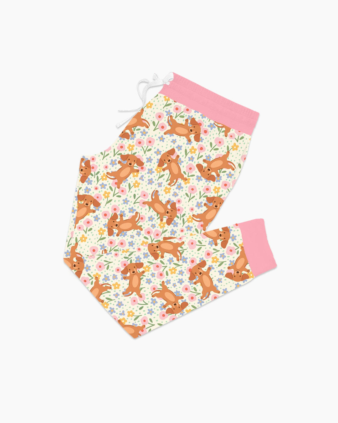 Plantilla de conjunto de pijama de mujer de bambú